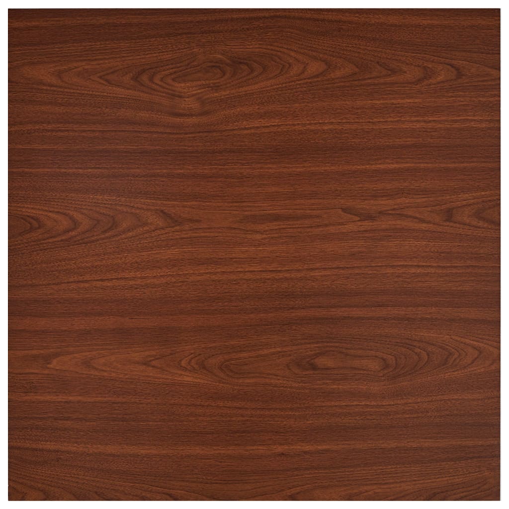 Tavolo da Pranzo Marrone 80,5x80,5x73 cm in MDF