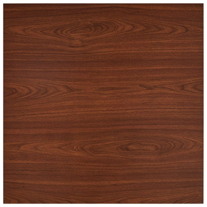 Tavolo da Pranzo Marrone 80,5x80,5x73 cm in MDF