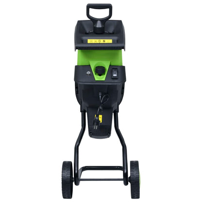 Trituratore da Giardino Elettrico con 2 Lame Extra 2400 W