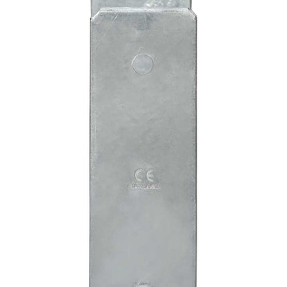 Picchetti per Recinzione 6 pz Argento 12x6x60cm Acciaio Zincato