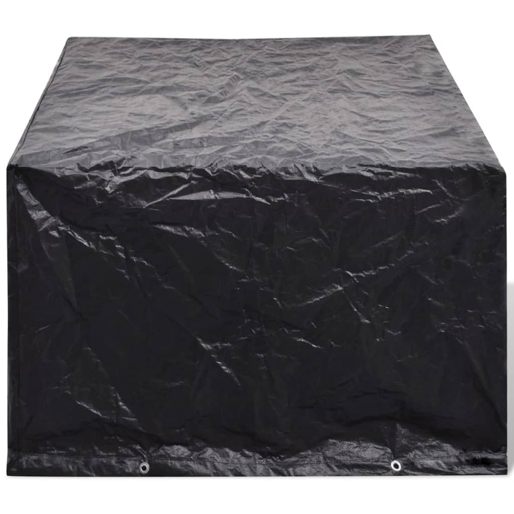 Coperture Arredi Giardino 2pz Polyrattan 4 Persone 180x140cm