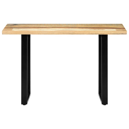 Tavolo da Pranzo 120x60x76 cm in Legno Massello di Recupero