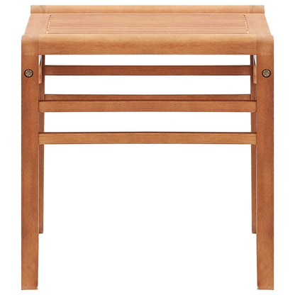 Panca da Giardino 64 cm in Legno Massello di Eucalipto