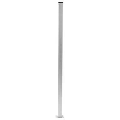 Pali per Recinzione 2 pz in Alluminio 185 cm