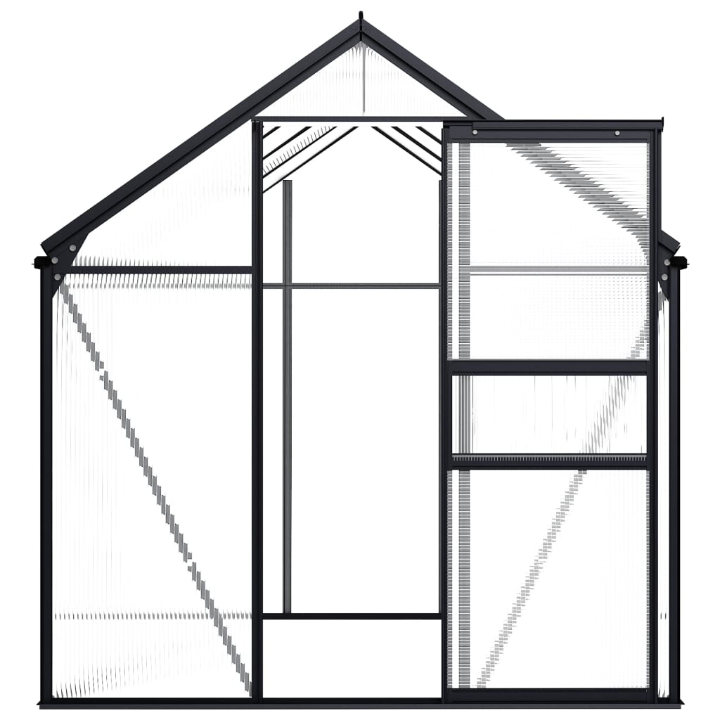 Serra Antracite in Alluminio 4,75 mÂ²
