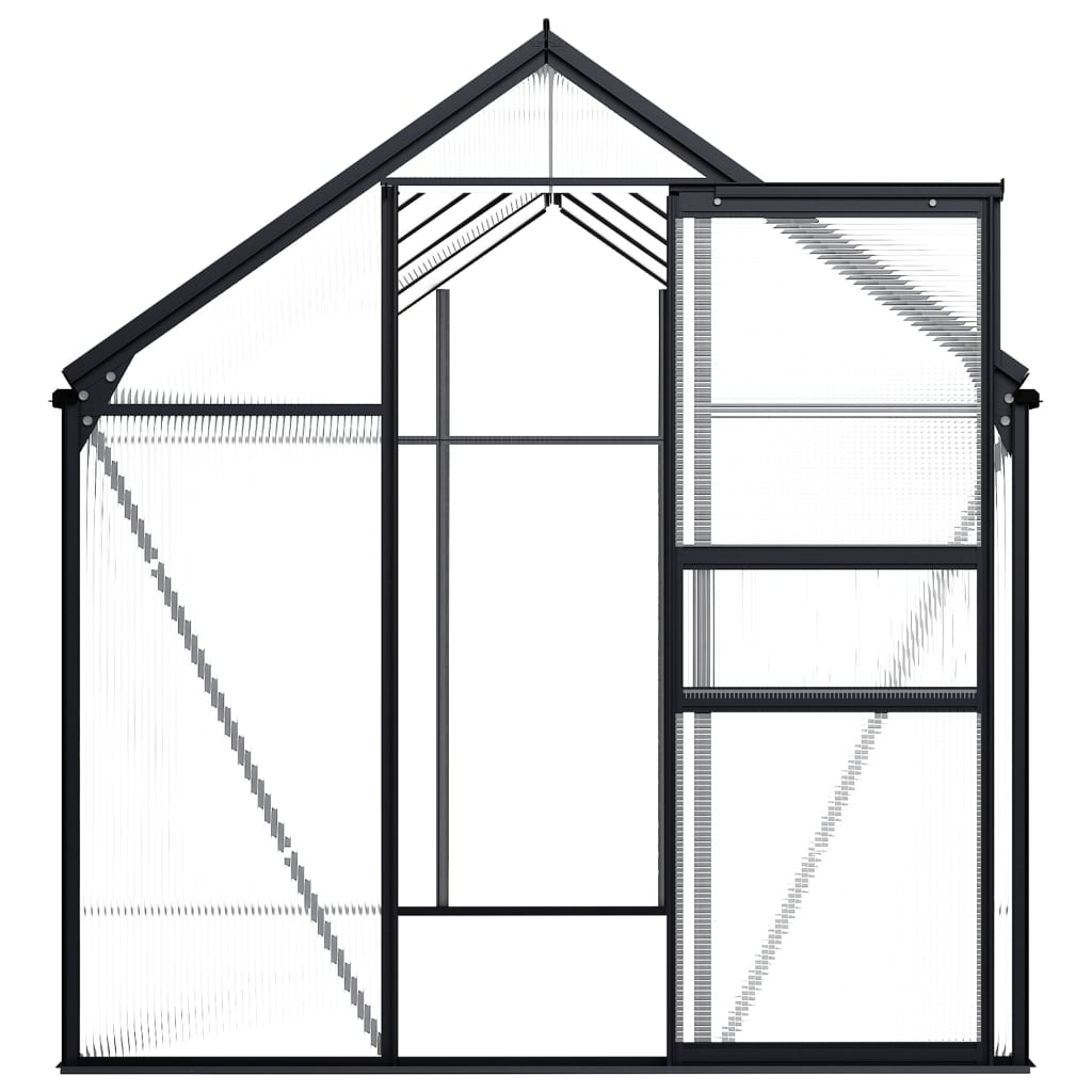 Serra Antracite in Alluminio 5,89 mÂ²