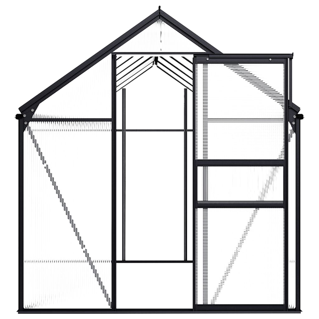 Serra Antracite in Alluminio 7,03 mÂ²