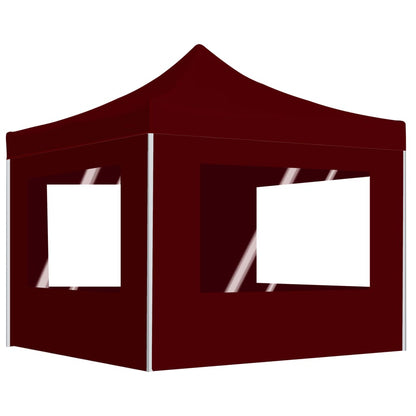 Gazebo Professionale Pieghevole Alluminio con Pareti 2x2m BordÃ²