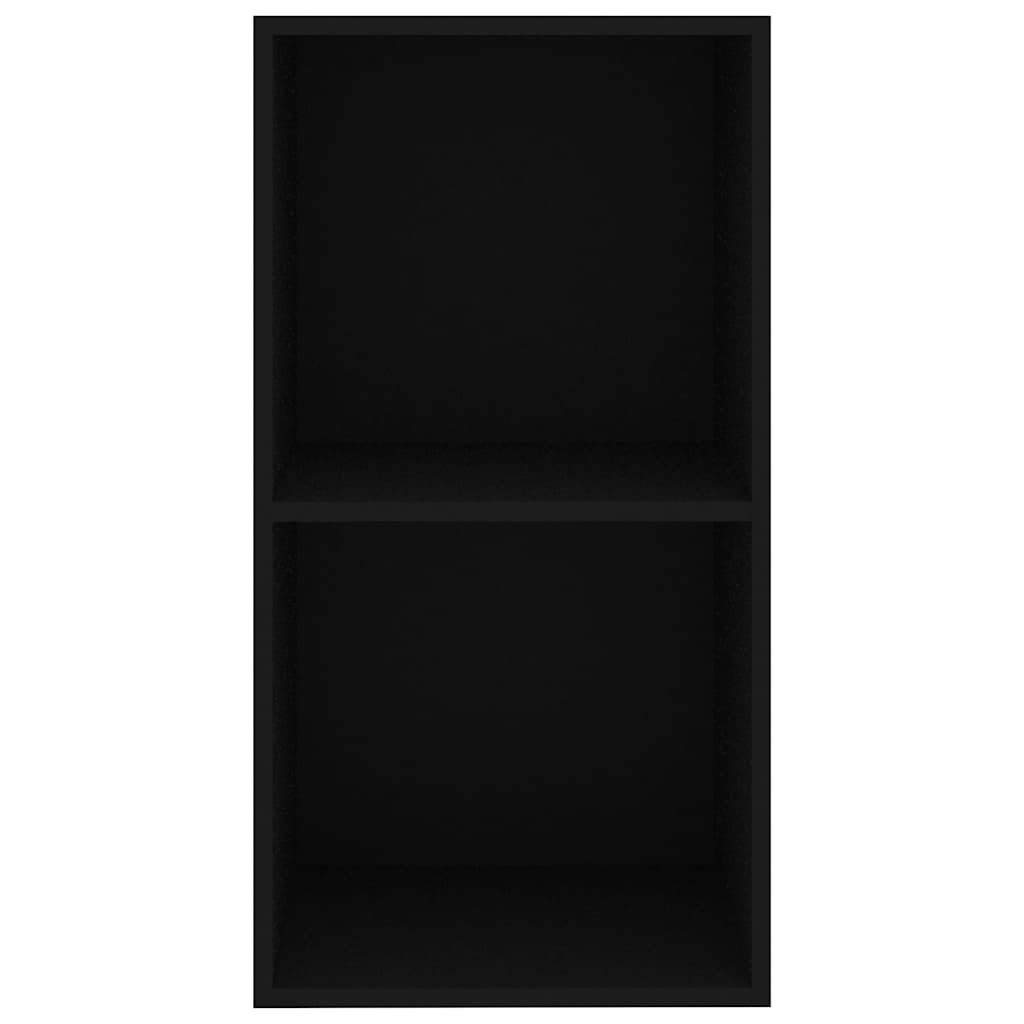 Libreria Nera 40x30x76,5 cm in Legno Multistrato
