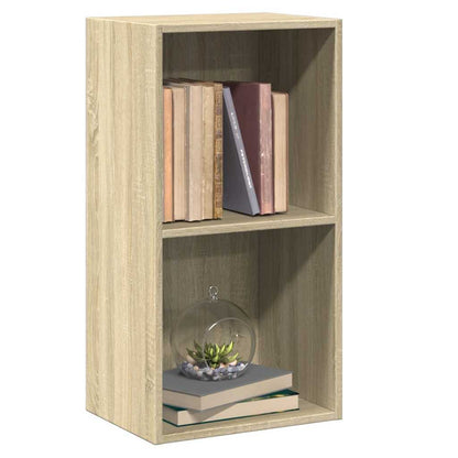Libreria 5 Ripiani Rovere Sonoma 40x30x76,5cm Legno Multistrato