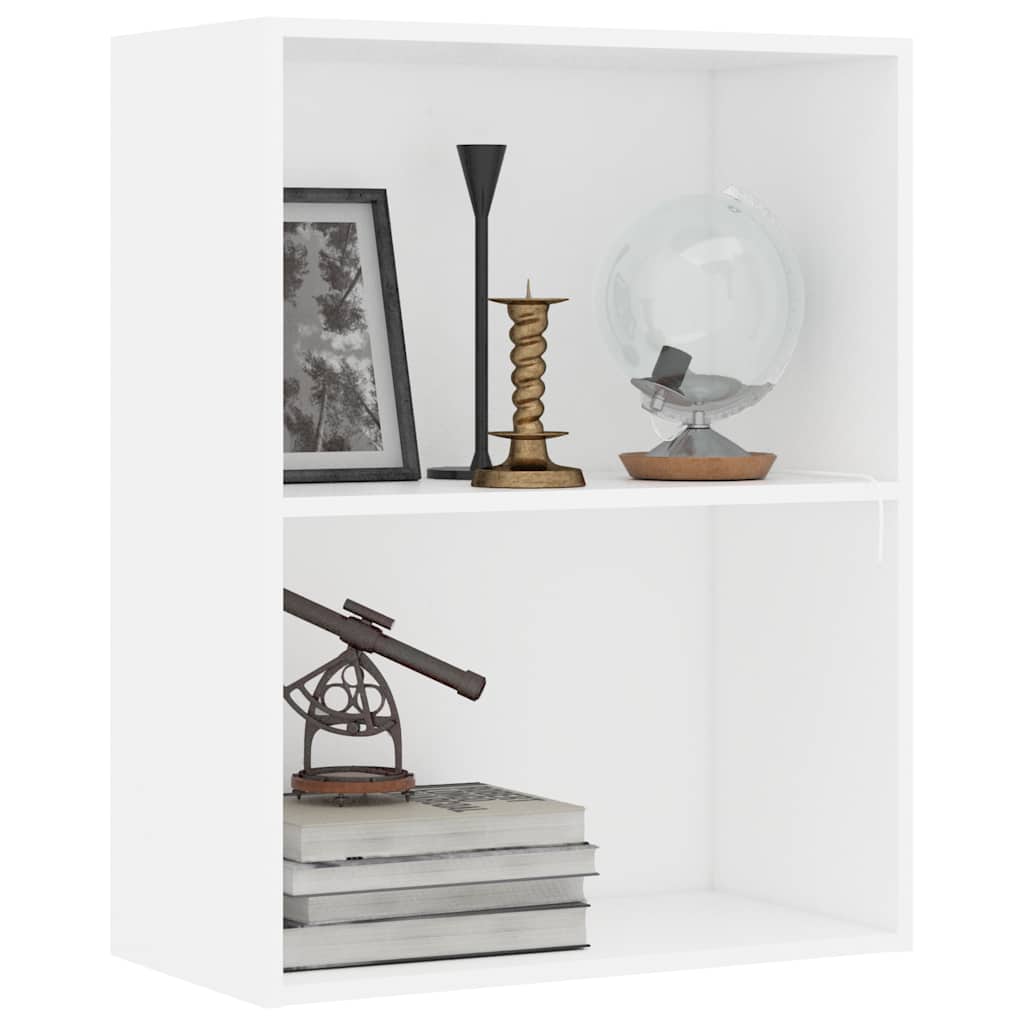 Libreria Bianca 60x30x76,5 cm in Legno Multistrato