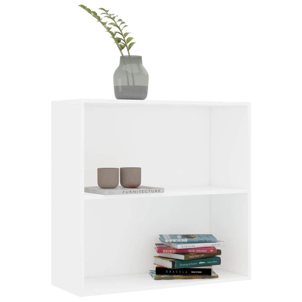 Libreria Bianca 80x30x76,5 cm in Truciolato