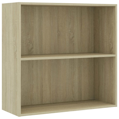 Libreria Rovere Sonoma 80x30x76,5 cm in Legno Multistrato