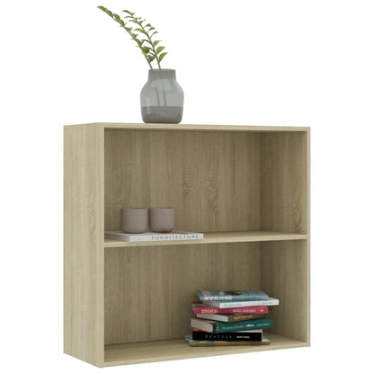Libreria Rovere Sonoma 80x30x76,5 cm in Legno Multistrato