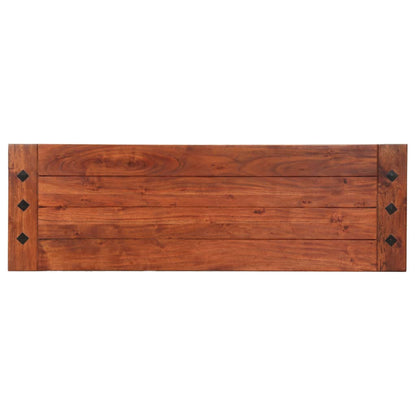 Panca 110 cm in Legno Massello di Acacia