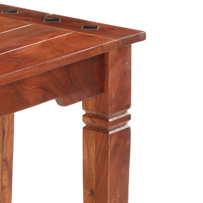 Panca 110 cm in Legno Massello di Acacia