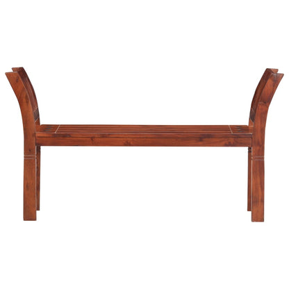 Panca 111 cm in Legno Massello di Acacia