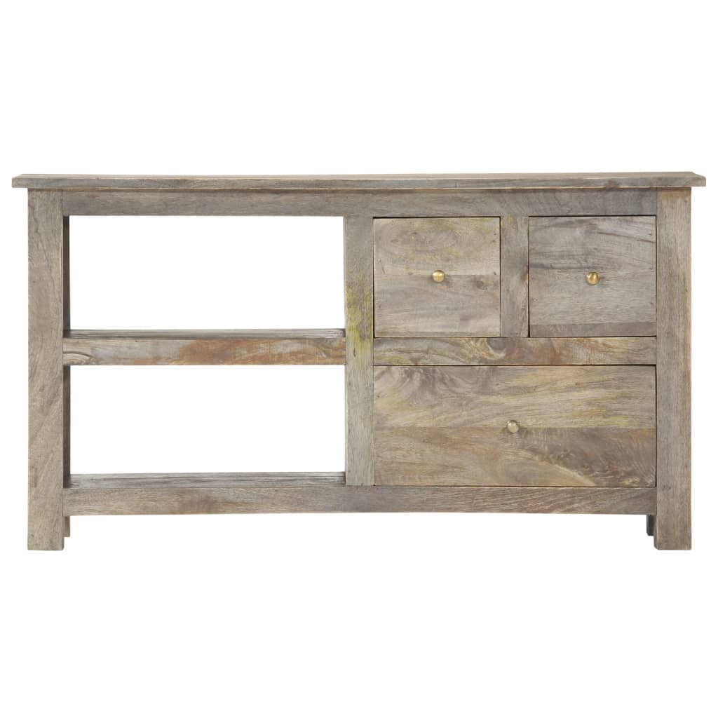 Mobile Porta TV 100x30x55 cm in Legno Massello di Mango