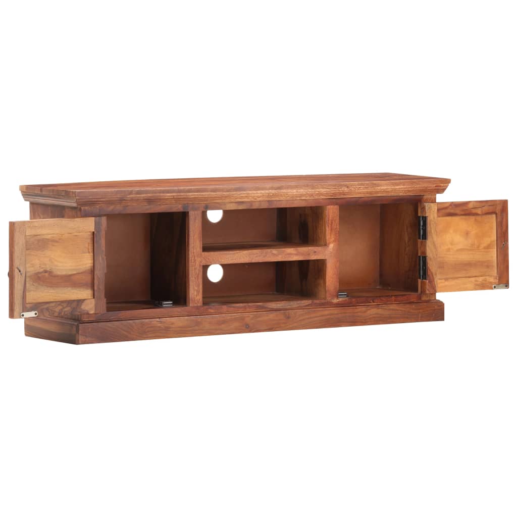 Mobile Porta TV 120x30x40 cm in Legno Massello di Sheesham