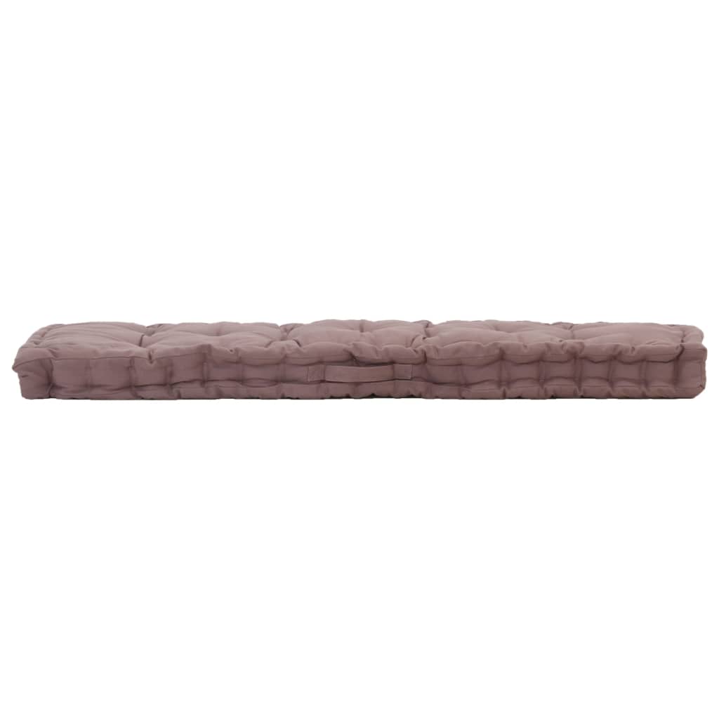 Cuscino per Pallet e Pavimento in Cotone 120x40x7 cm Talpa