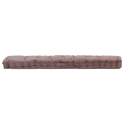 Cuscino per Pallet e Pavimento in Cotone 120x40x7 cm Talpa