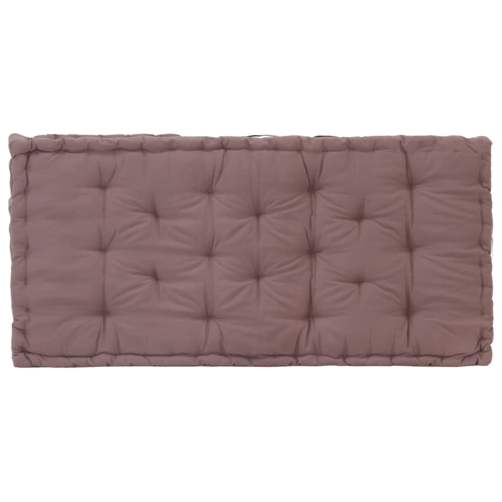 Cuscino per Pallet e Pavimento in Cotone 120x80x10 cm Talpa