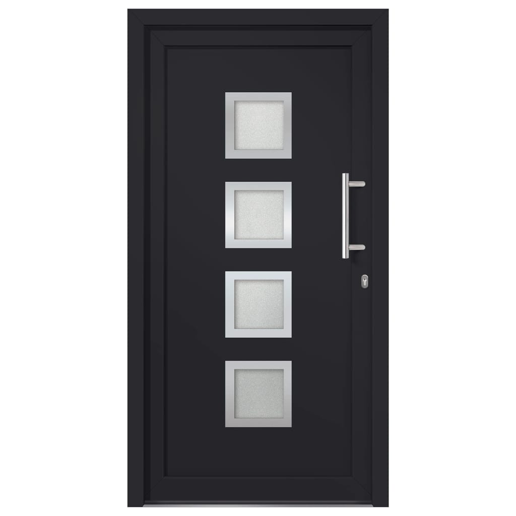 Porta di Ingresso Antracite 108x208 cm