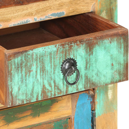 Credenza 70x35x65 cm in Legno Massello di Recupero