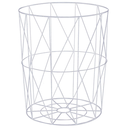 Tavolino da Salotto Bianco Ø 47 cm