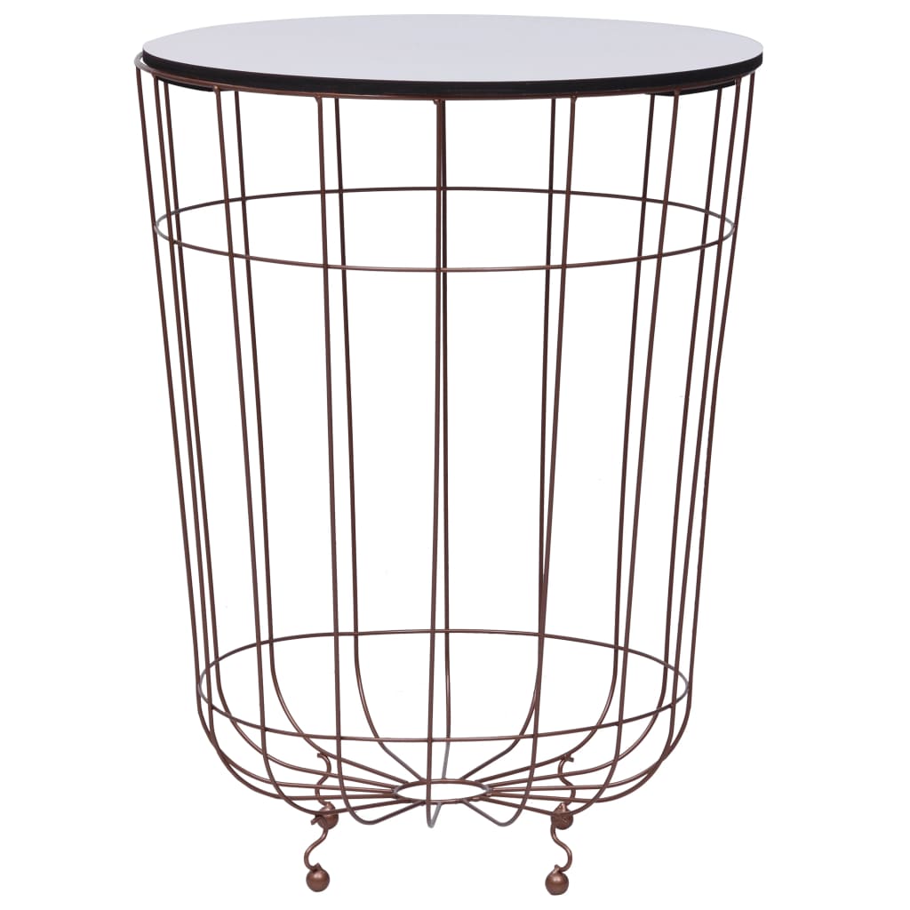 Tavolino da Salotto Oro Ã˜ 40 cm