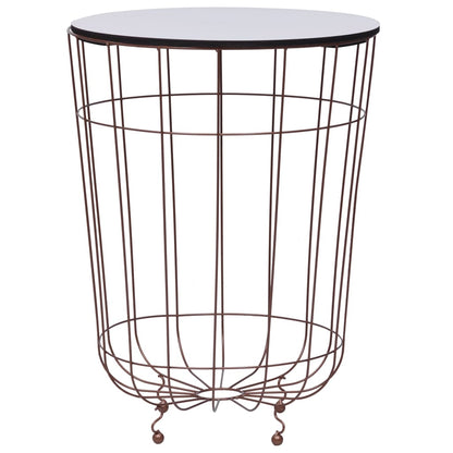 Tavolino da Salotto Oro Ã˜ 40 cm