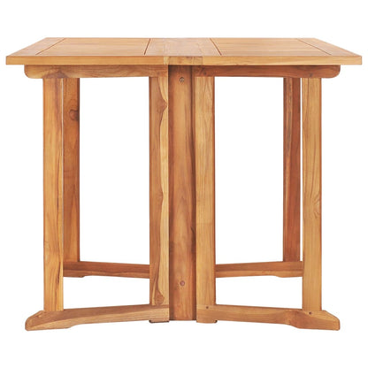 Tavolo Pieghevole a Farfalla 150x90x75 cm in Massello di Teak