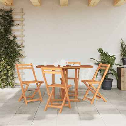 Tavolo Pieghevole a Farfalla 120x70x75 cm in Massello di Teak