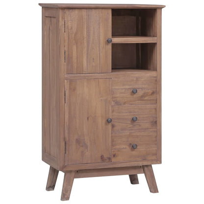Credenza 60x30x100 cm in Legno Massello di Teak