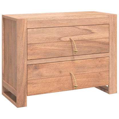 Credenza 80x30x60 cm in Legno Massello di Teak