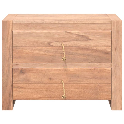 Credenza 80x30x60 cm in Legno Massello di Teak