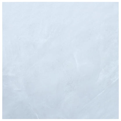 Listoni per Pavimenti Autoadesivi in PVC 5,11 m² Marmo Bianco