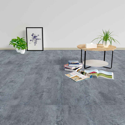 Tavole per Pavimenti 55 pcs Grigio 5,11 mÂ² PVC