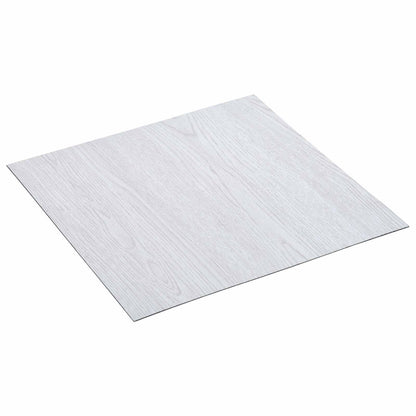 Tavole per Pavimenti 55 pcs Bianco 5,11 mÂ² PVC