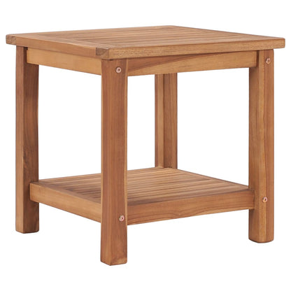 Tavolino da Salotto 45x45x45 cm in Legno Massello di Teak