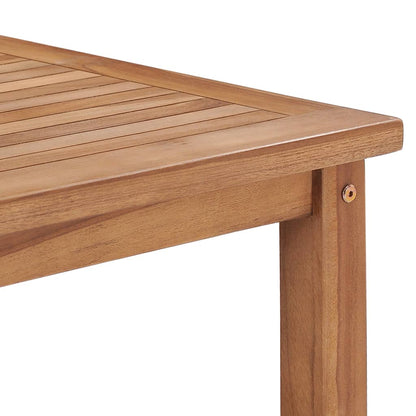 Tavolino da Salotto 45x45x45 cm in Legno Massello di Teak