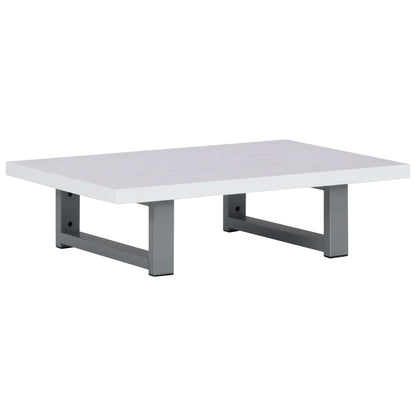 Set Mobili da Bagno 2 pz Ceramica Bianco
