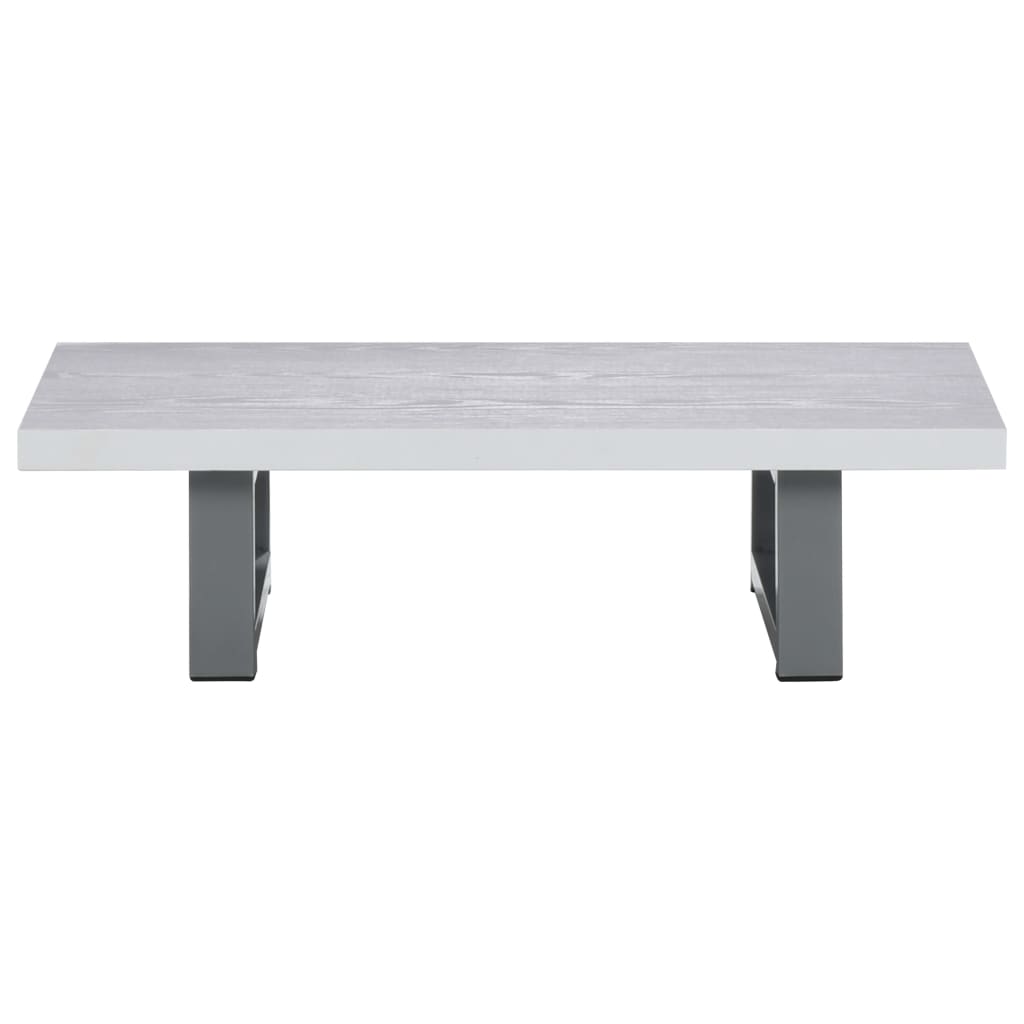 Set Mobili da Bagno 2 pz Ceramica Bianco