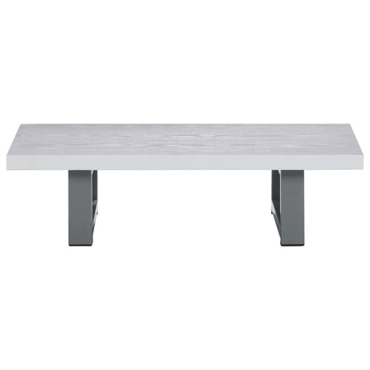 Set Mobili da Bagno 2 pz Ceramica Bianco