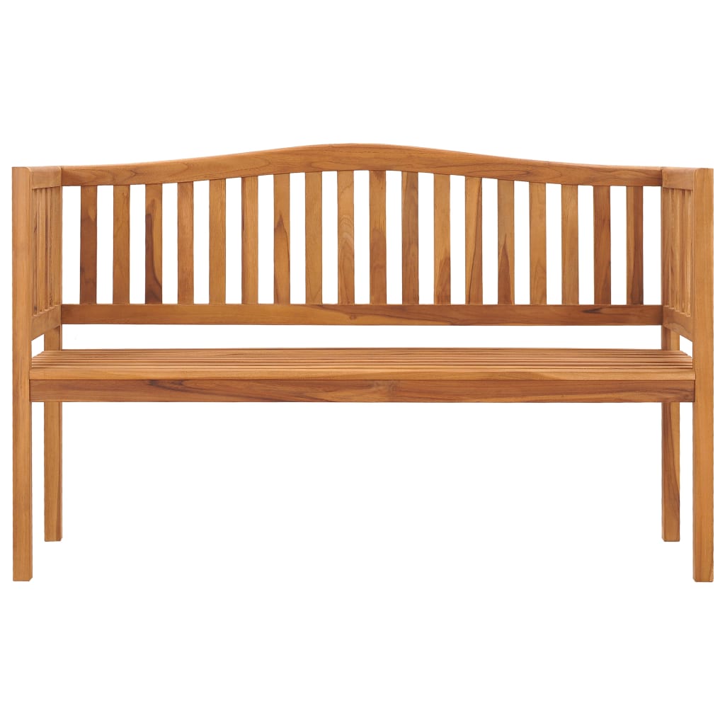 Panca da Giardino 150 cm in Legno Massello di Teak