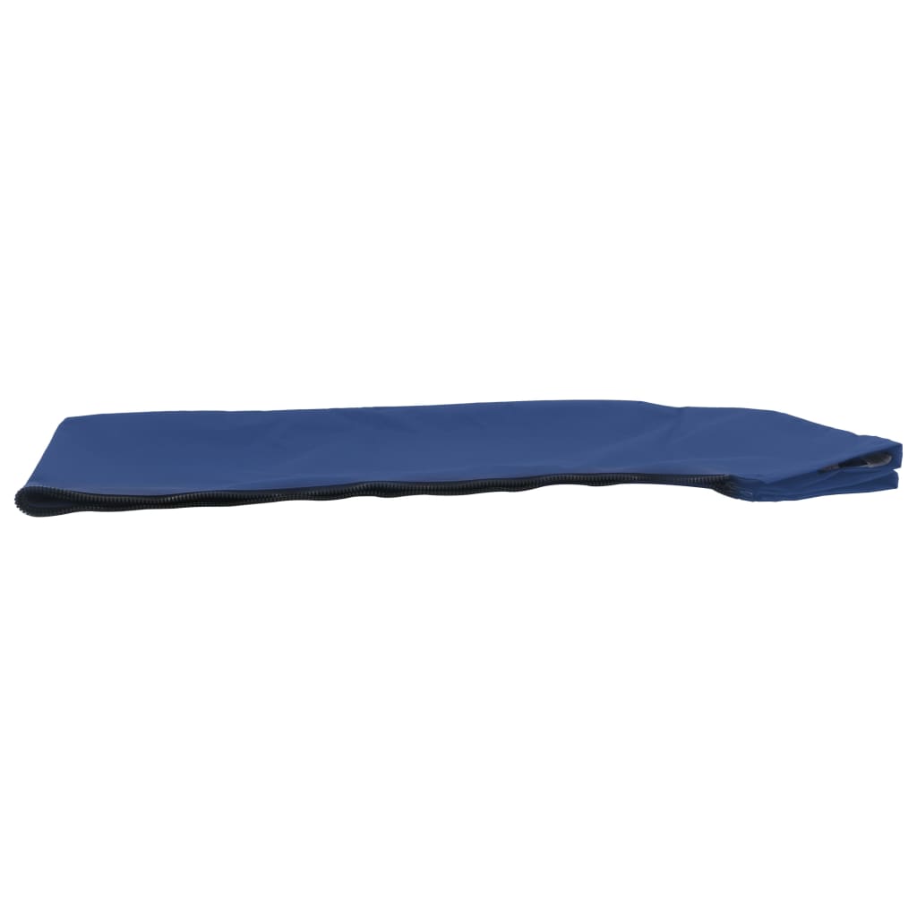 Bimini di Prua con Tendalino a 4 Archi Blu 243x210x137 cm