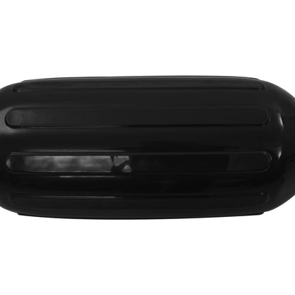 Paraurti per Gommone 2 pz Nero 69x21,5 cm in PVC