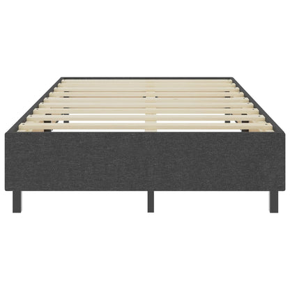 Letto a Molle Grigio in Tessuto 120x200 cm