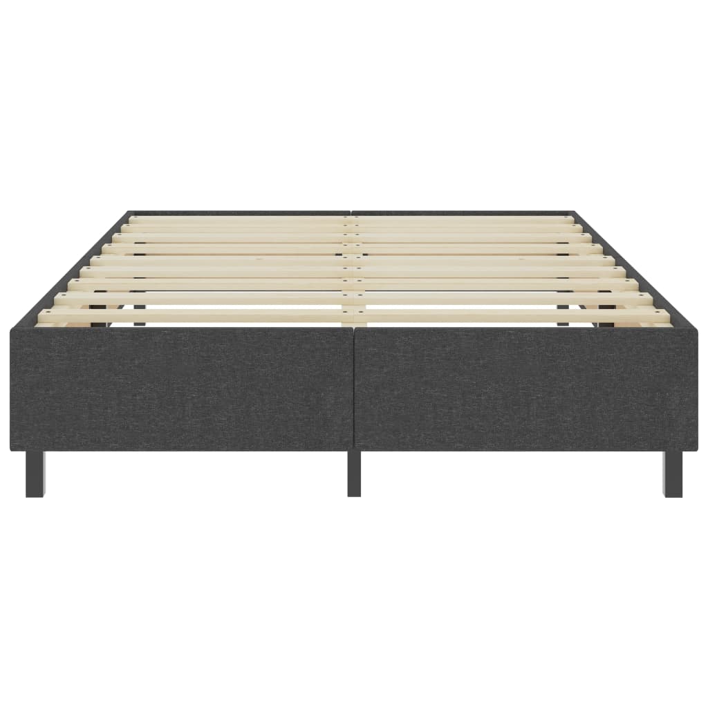 Letto a Molle Grigio in Tessuto 180x200 cm