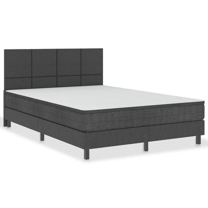 Testiera Letto Grigio Scuro in Tessuto 160x200 cm
